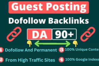 do high quality guest post on permanent do follow backlink da60 website