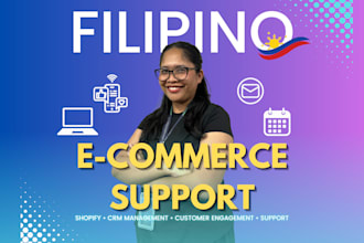 provide an ecommerce support to you