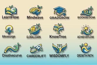 design education logo for school, college or university