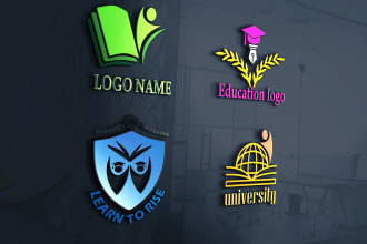 design kids education,childcare, and children logo