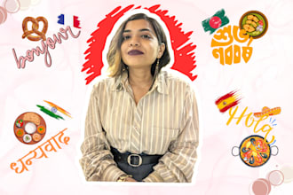 translate english to french,spanish,hindi,bengali