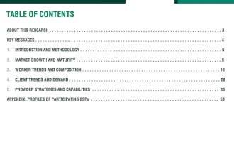 create table of content in your doc with links in the header and footer