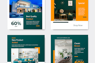 do urgent social media posts and banner ads design within 6 hours