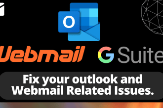 configure and fix outlook, webmail, and domain email
