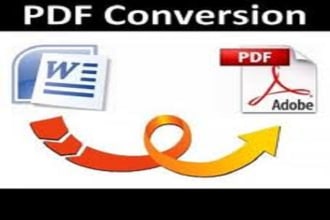 convert word or excel files to PDF