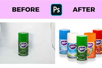 clean, erase, cut out the background of the photos