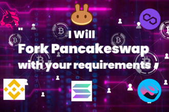 fork pancake swap, uniswap and sushi swap on eth, bsc