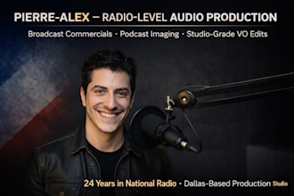 create a premium podcast intro and outro for your show