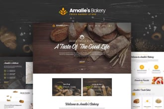 create innovative website design or website mockup