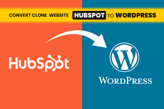 provide hubspot to wordpress elementor migration service