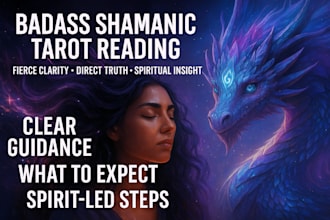 channel intuitive dragon wisdom in your tarot reading