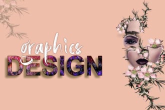 do any expert graphic design, redesign, vector art, editing and photoshop work