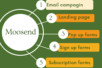 set up email marketing campaigns in moosend