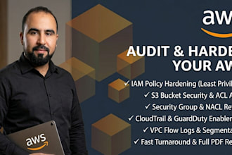 perform AWS security hardening, cloud security audit, and iam best practices