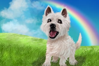 make a cartoon of your pet