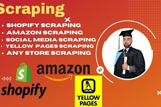 scrape product data from all ecommerce website