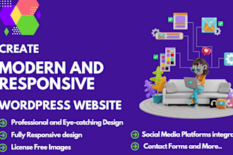 build a modern wordpress website