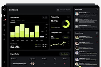 design UI UX web app, saas, dashboard, prototype in figma