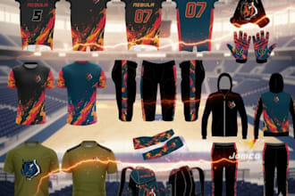 make 3d design and manufacture hoodie,tracksuit ,any sportswear