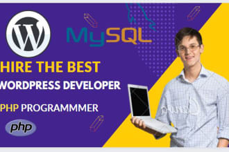 do wordpress development with PHP programming