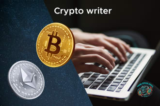 write enticing articles on crypto, blockchain, web3, nfts