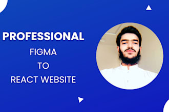 convert figma design to react js and next js website