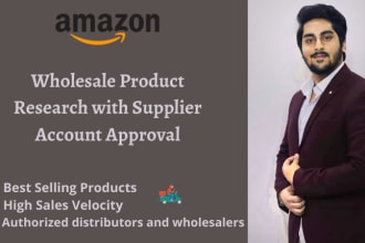 open wholesale account with distributor or wholesaler for amazon fba wholesale