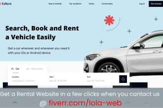 create vacation rental website hotel booking website