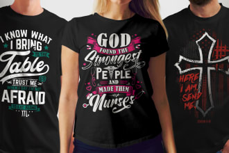 create amazing typography and custom t shirt design