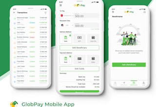 create a mobile app uiux design in figma
