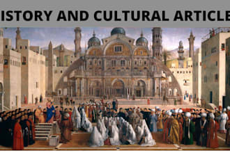 write history and culture articles