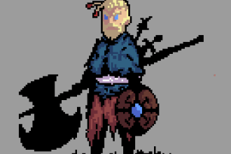 draw your pixel art character