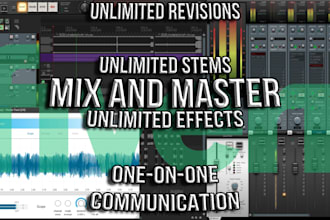 mix and master your song