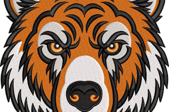 do embroidery digitizing logo dst pes file in few hours