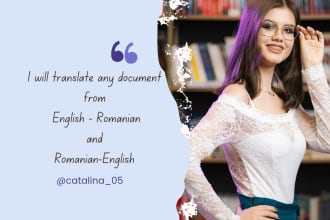translate from english to romanian for you and viceversa
