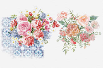 create a botanical watercolor illustration