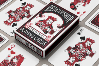 draw an amazing poker card illustration from your idea