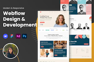 design or redesign your website with webflow