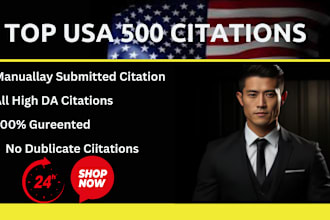 do 350 usa local citations for local seo