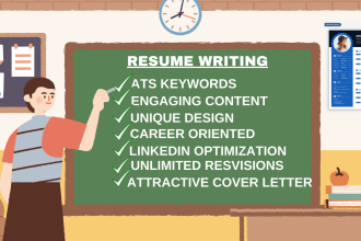write and design a branded and polished executive resume