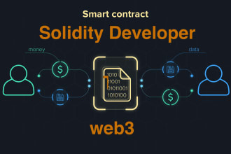 write smart contracts on ethereum, binance, polygon