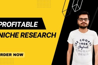 research highly profitable and less competitive micro niche