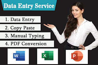 do data entry job