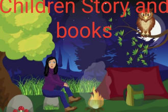 write children book story or script ghostwriter