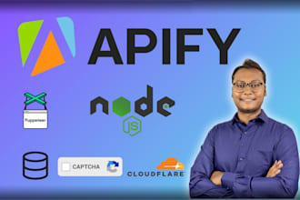 make apify crawlers using puppeteer or cheerio in nodejs
