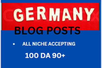 write and publish german guest post on german sites