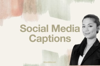 write engaging social media captions
