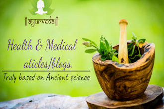 write article on health and fitness via ayurveda science