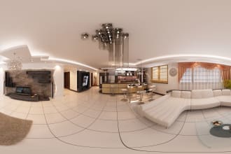 create 3d panorama 360 degree of your area