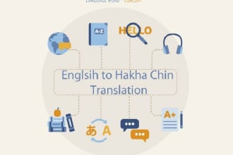 offer english to hakha chin translation service